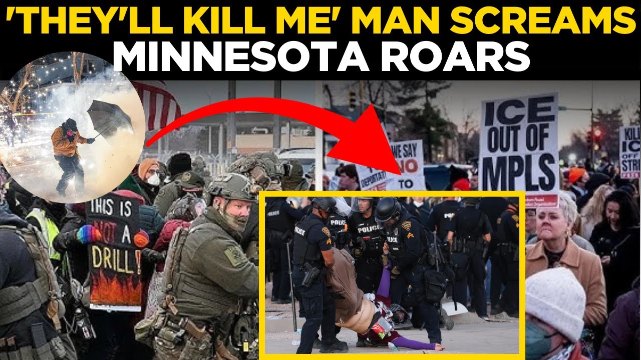 ICE AGENTS vs PROTESTERS LIVE: Minneapolis LOSES IT After New ICE Shooting, Chaos Grips City | USA