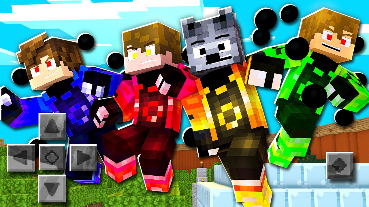 Minecraft PE : Naruto G #1 - NOVA SÉRIE DE NARUTO COM RIKUDOU DE TODAS AS BESTAS DE CAUDA!!
