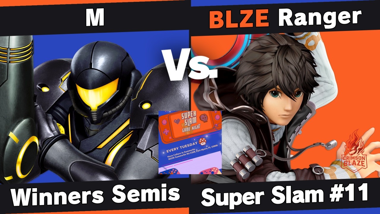 Super Slam 11 - M (Samus) vs Ranger (Shulk) - Winners Semis