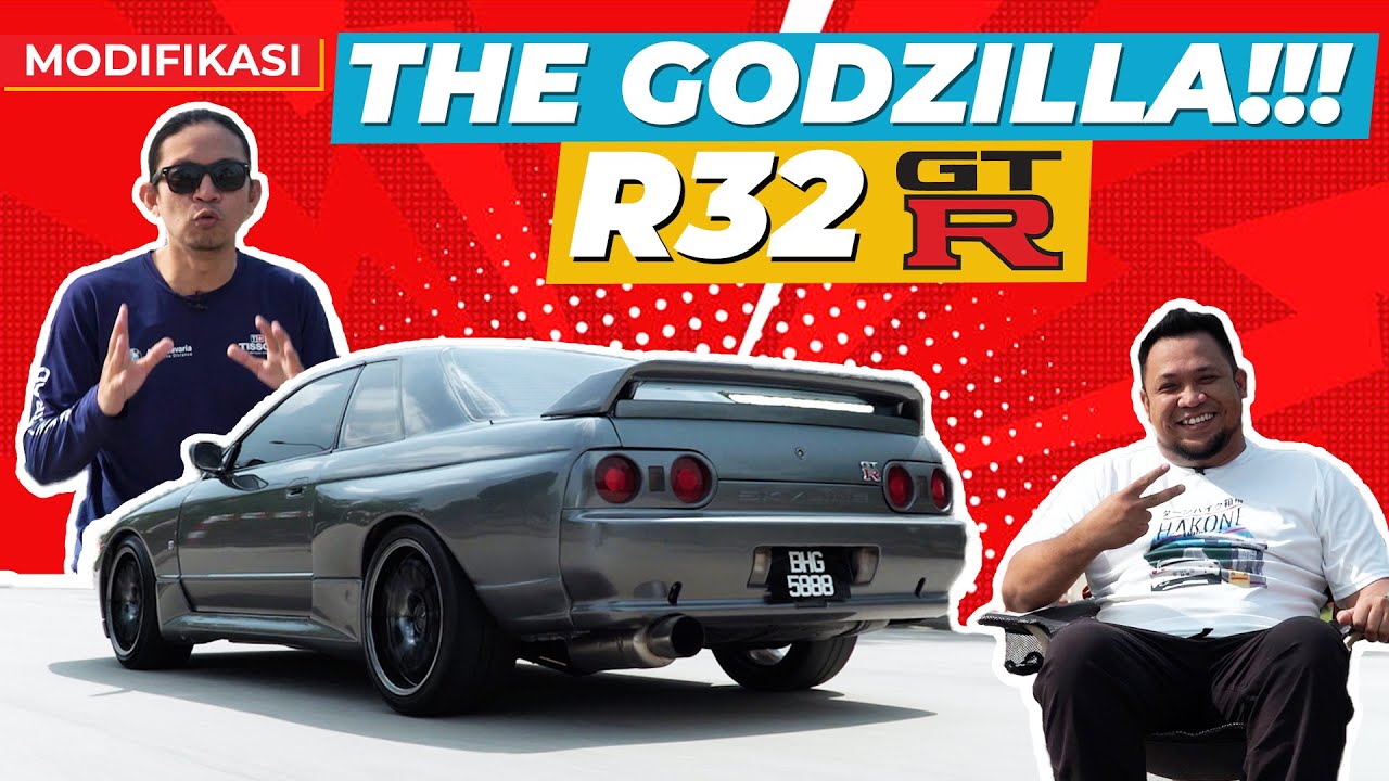 NISSAN SKYLINE R32. THE GOJIIRAAA!!!!!