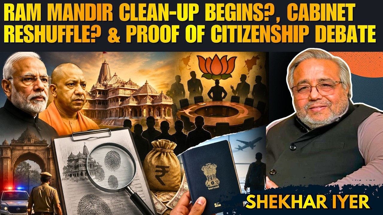 Ayodhya FIR: Will Modi & Yogi Clean Up the Ram Temple Trust? Cabinet Reshuffle Next? &bull; Shekhar Iyer