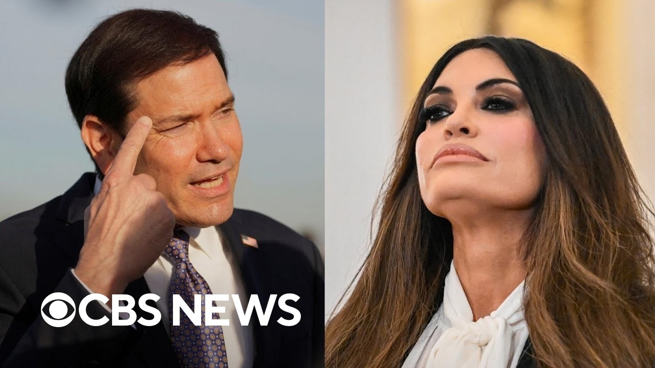 Marco Rubio reacts to questions about Kimberly Guilfoyle allegations