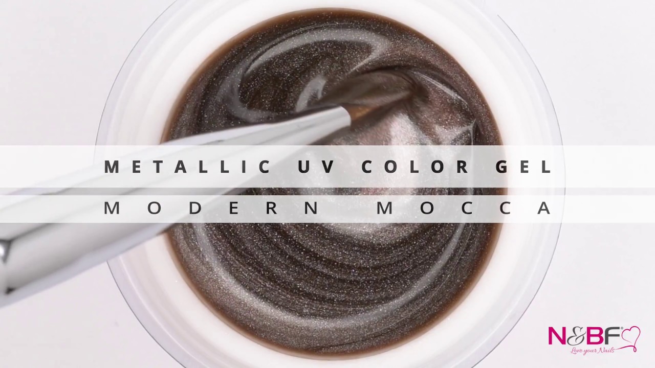N&BF Metallic UV Color Gel Modern Mocca