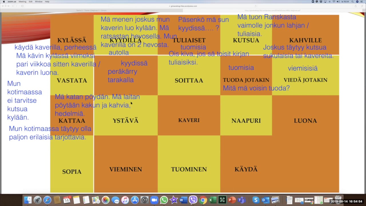 Käytkö sä usein kylässä? (Intermediate)