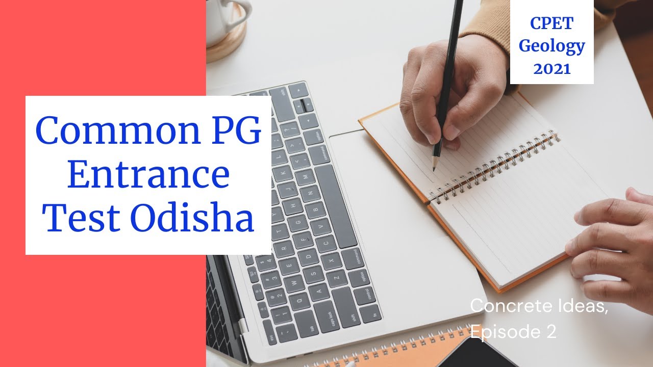 Geology Common PG Entrance Test (CPET-2021) Odisha
