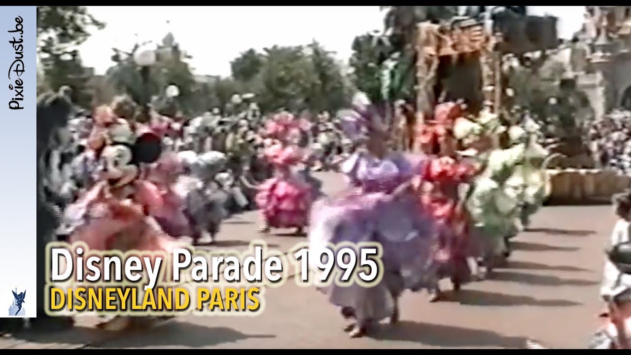 Disney Parade   Disneyland Paris Summer 1995
