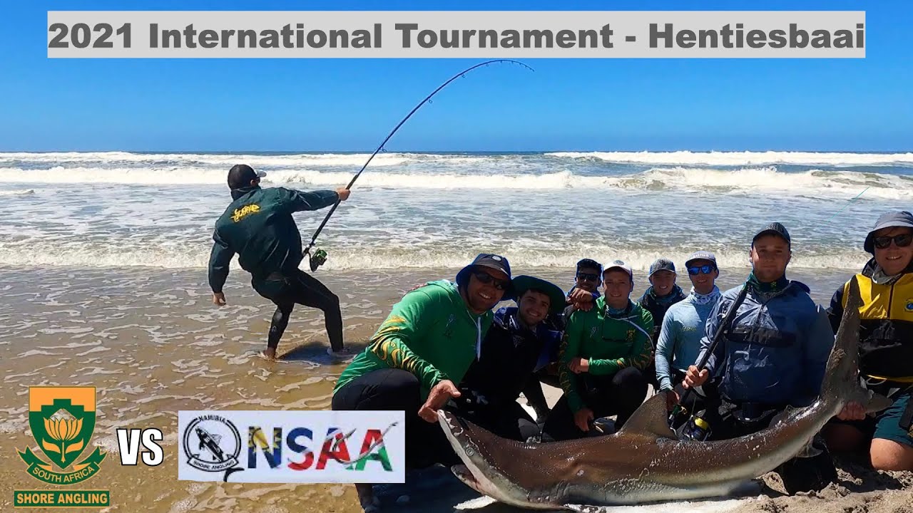 Fishing Namibia! S.A vs Namibia International tournament. Practice day, day 1.