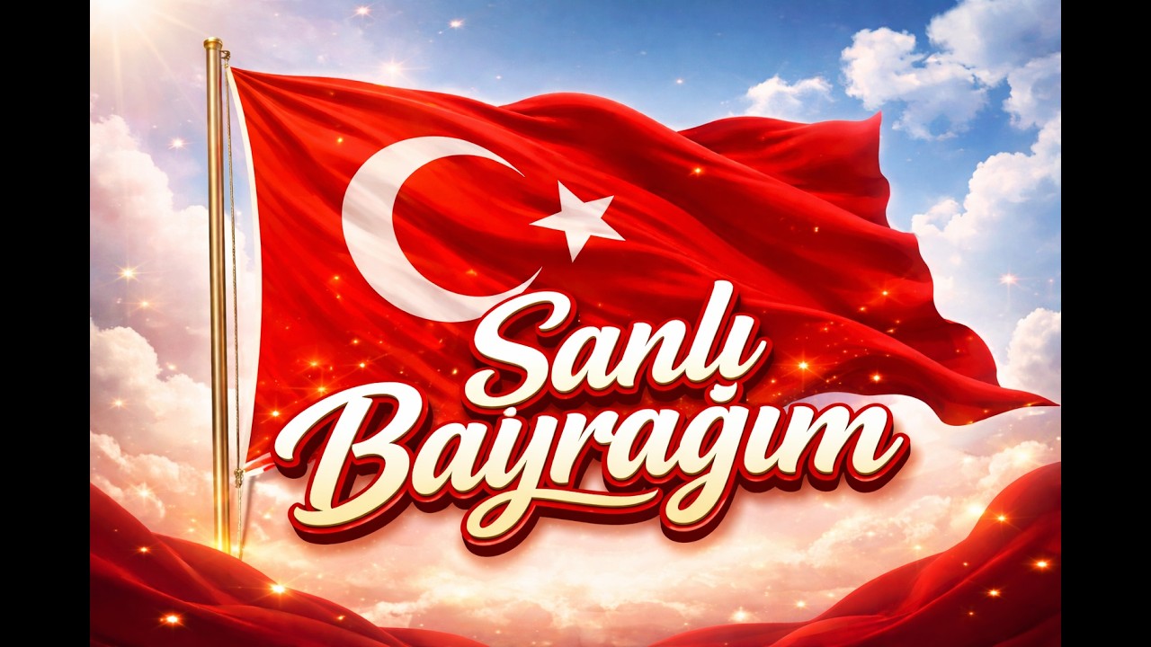 Şanlı Bayrağım ☾☆ I Çocuk Şarkısı I Eğitici Şarkılar I