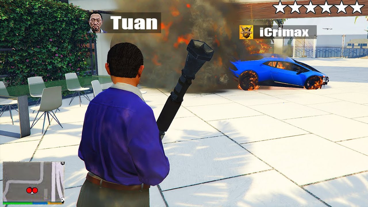 TUAN PRANKT iCrimax in GTA 5 RP
