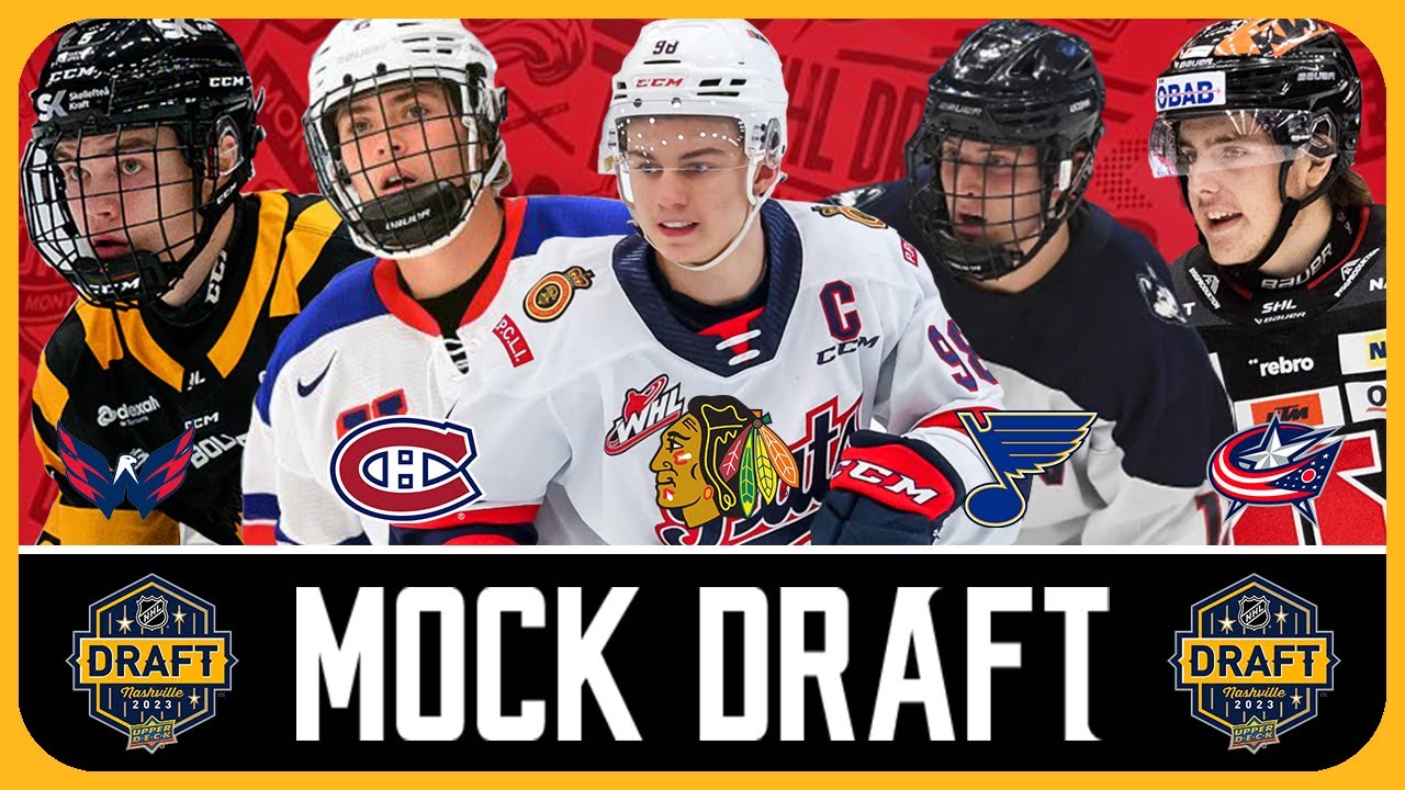2023 NHL Mock Draft 1.0 | Full Lottery Edition