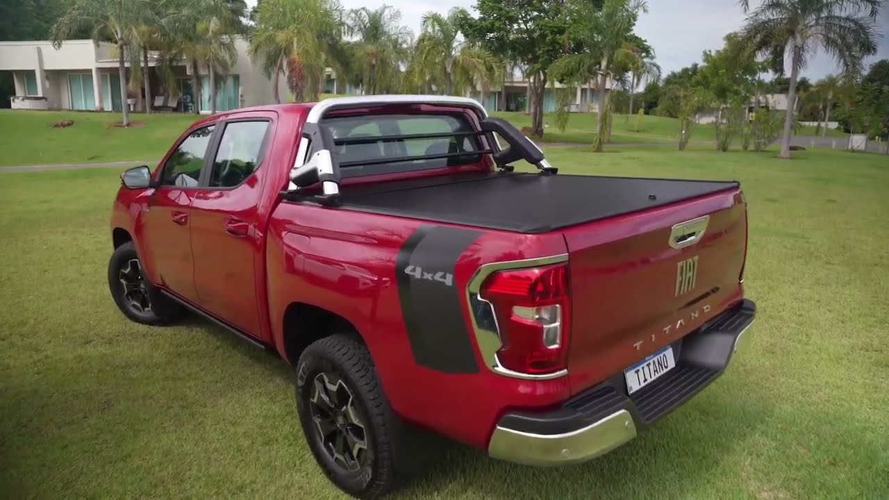 Fiat Titano 2024 Novos acessórios Mopar para a picape