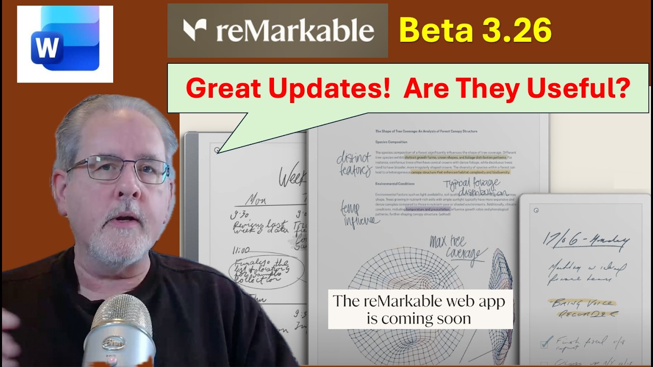 Remarkable Beta 3.26:  Import Word Docs and New Web App!