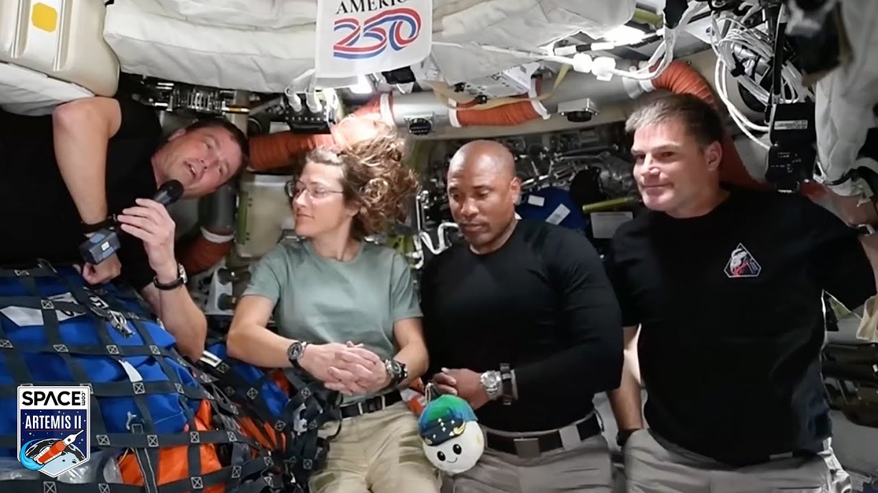 Экипаж миссии &laquo;Артемида-2&raquo; рассказал об &laquo;эмоциональном&raquo; присвоении названия лунному кратеру и мно...