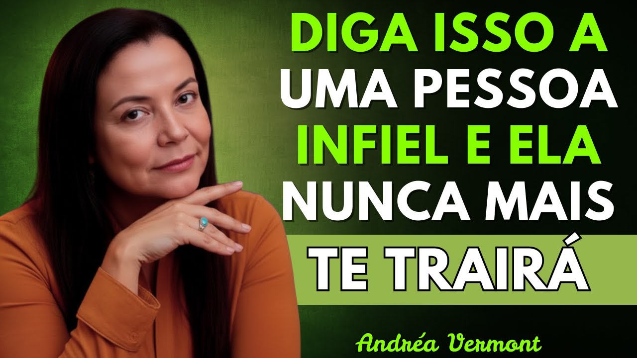 Diga isso a um infiel e ele não vai voltar a te enganar. | Andréa Vermont