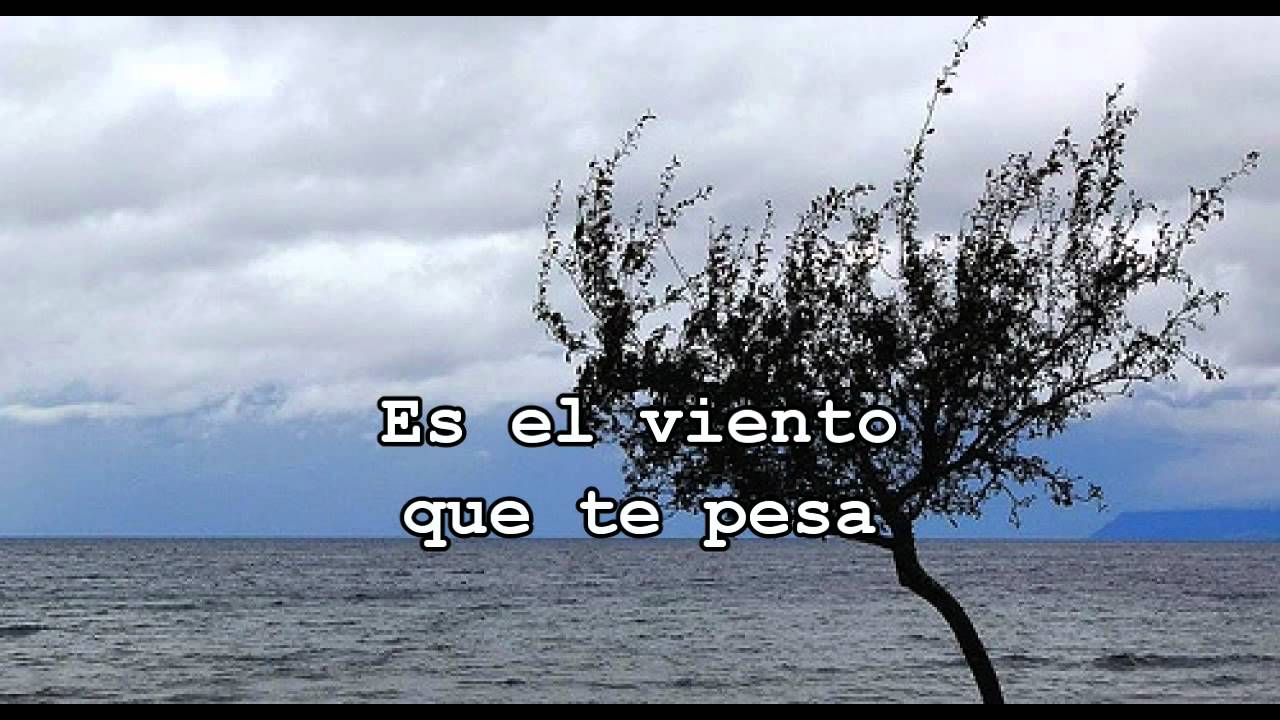 Nino Bravo - Es el viento (letra)
