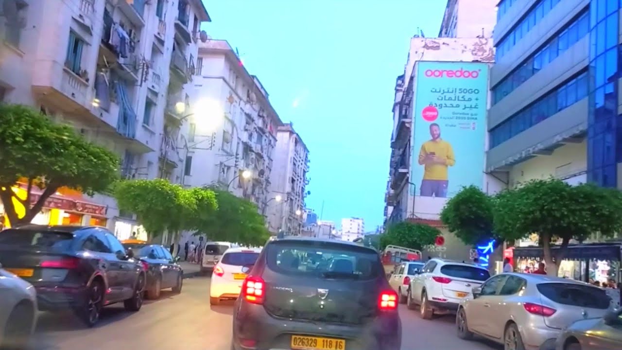 تابعو جولة جديدة متجددة في شارع محمد بلوزداد في العاصمة الجزائرية BELOUIZDAD STREET