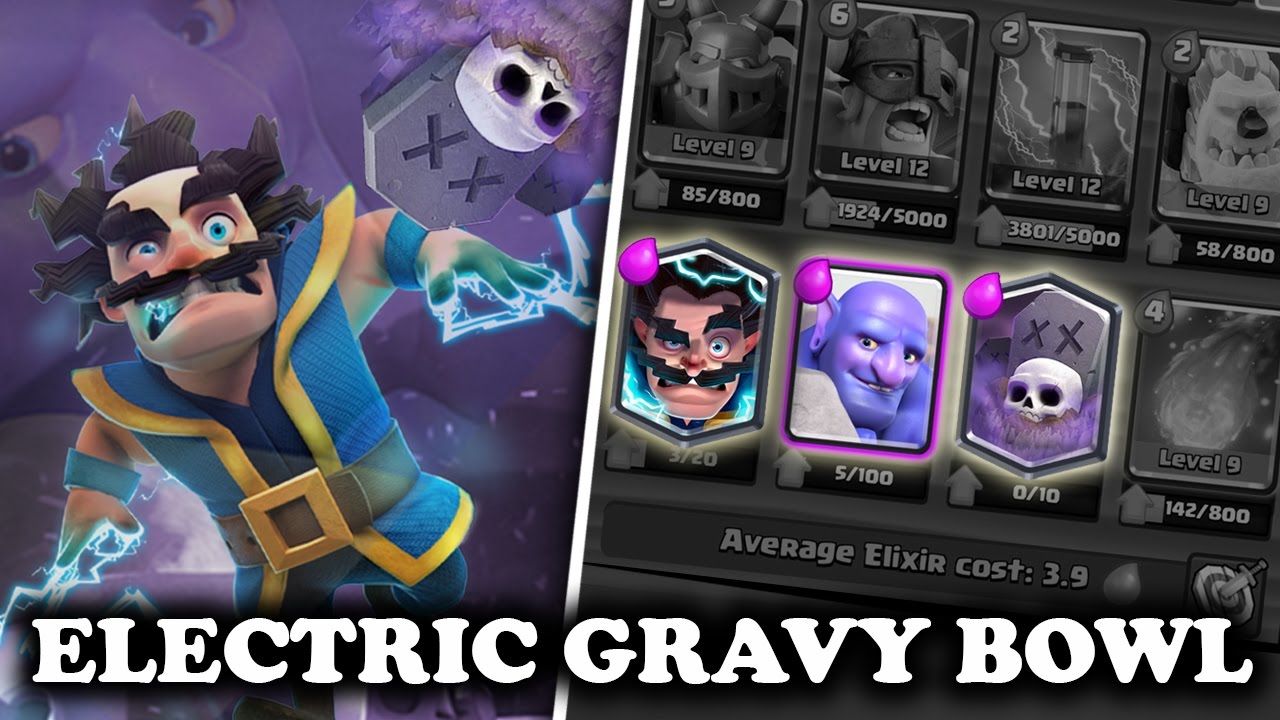 Clash Royale | Electro Graveyard Bowler | Furnace Killer!