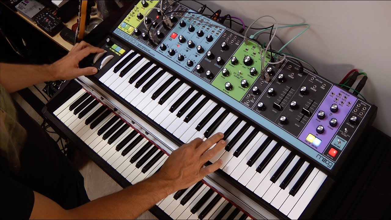 “Back To School” - 70s style jazz-funk | Moog Matriarch | Sandberg California TT4 bass