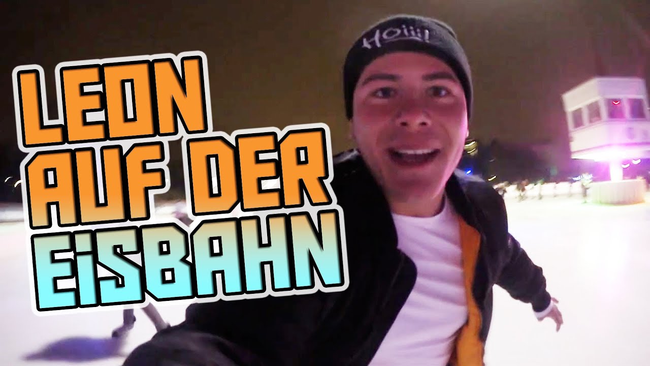 Leon Machere auf der Eisbahn!  #V-Log