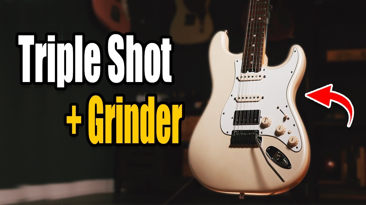 LAMBERTONES Triple Shot Pickups + Grinder Bridge: Demo & Review!