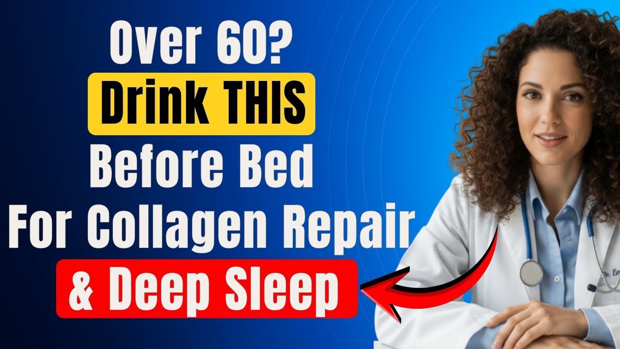 Gynecologist: 5 Night Drinks for Collagen Repair, Hormone Balance & Deep Sleep | Women Over 60