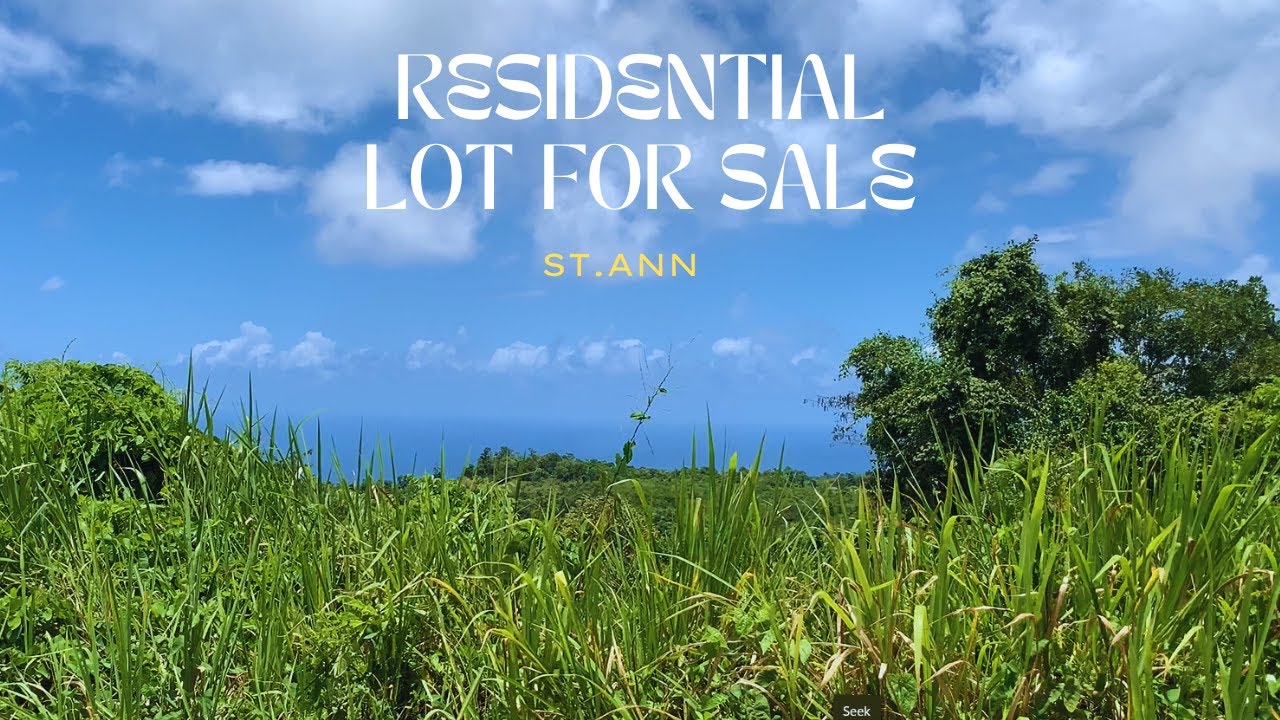 RESIDENTIAL LOT  FOR SALE | 🌊 SEAVIEW ST.ANN I Great Location