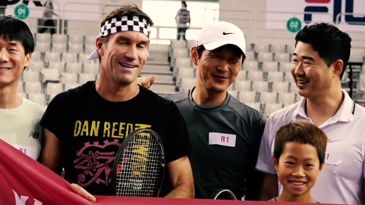 11월 13일 원포인트레슨 및 팬사인회 스케치!_John McEnroe, Pete Sampras, Pat Cash, Marat Safin_Fan Sign Meeting