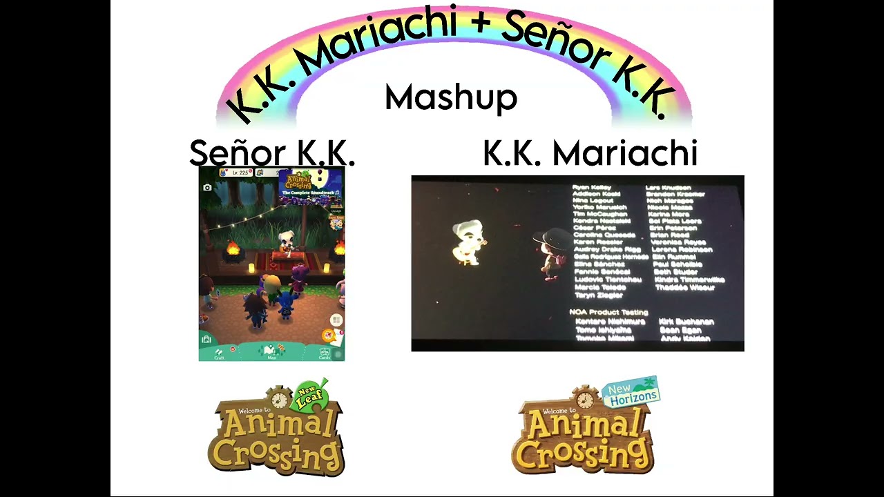 K.K. Mariachi + Señor K.K. Mashup ACNL + ACNH