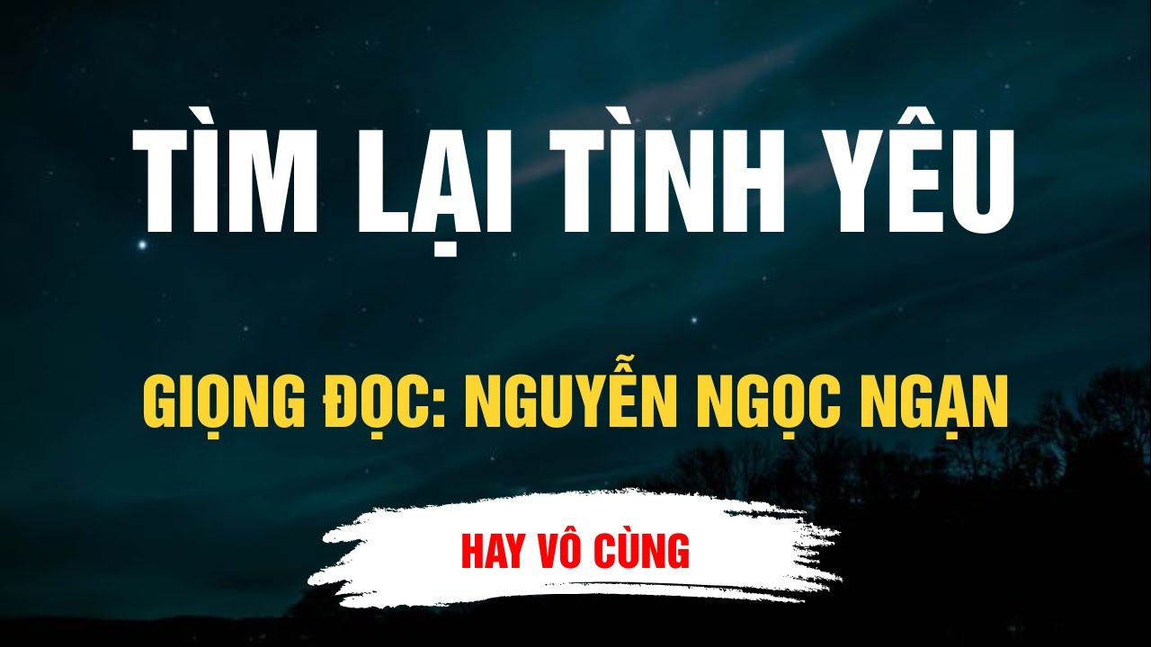 Cực Hay Nguyễn Ngọc Ngạn - Tìm Lại Tình Yêu - Kể Chuyện Đêm Khuya