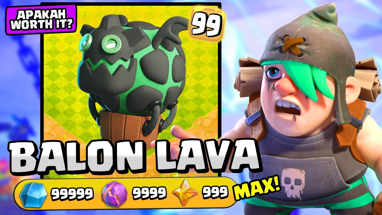LANGSUNG MAXIN GEAR BONEKA BALON LAVA Sebuah Kesalahan?