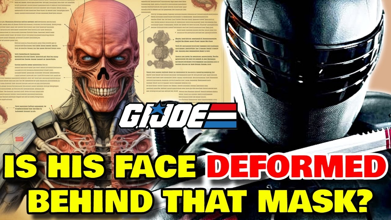 Snake Eyes Anatomy - What Does He Really Look Like Behind That Mask? Why Is He Called Snake Eyes