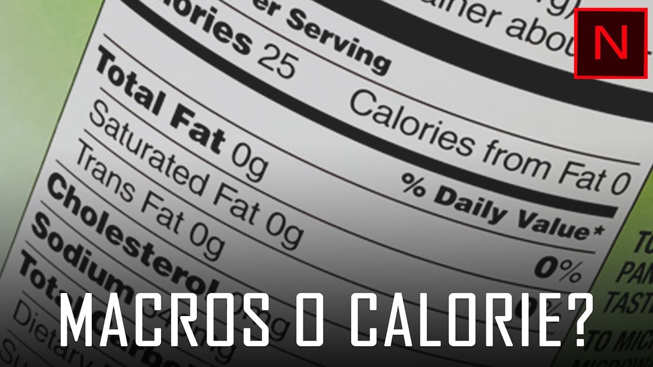 Devo Calcolare I Macros o le Calorie? | Una caloria &egrave; una caloria?