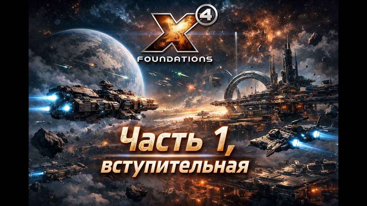 X4 Foundations помощь новичкам и все такое. Часть первая