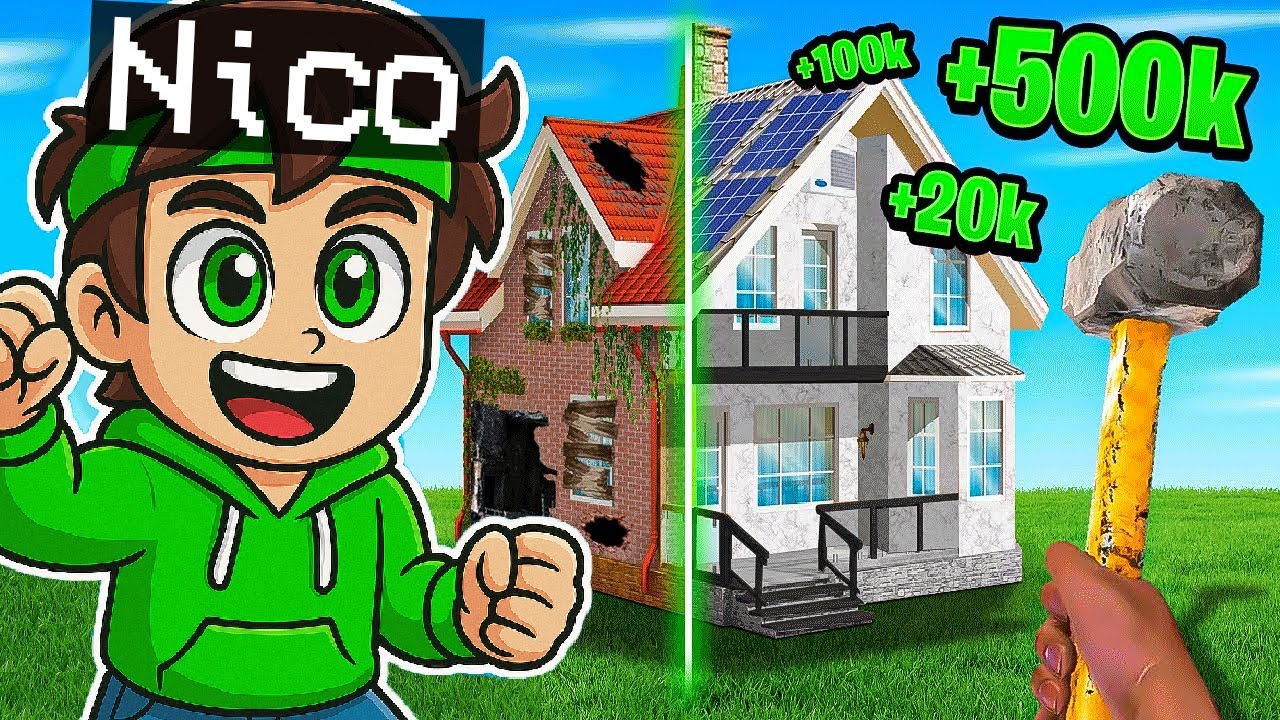 NICO, TRASFORMA CASE BRUTTE IN LUSSO PER DIVENTARE RICCO!