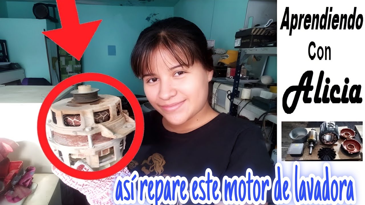 Como Reparar Motor de Lavadora Reversible Que Solo Gira Hacia un Lado