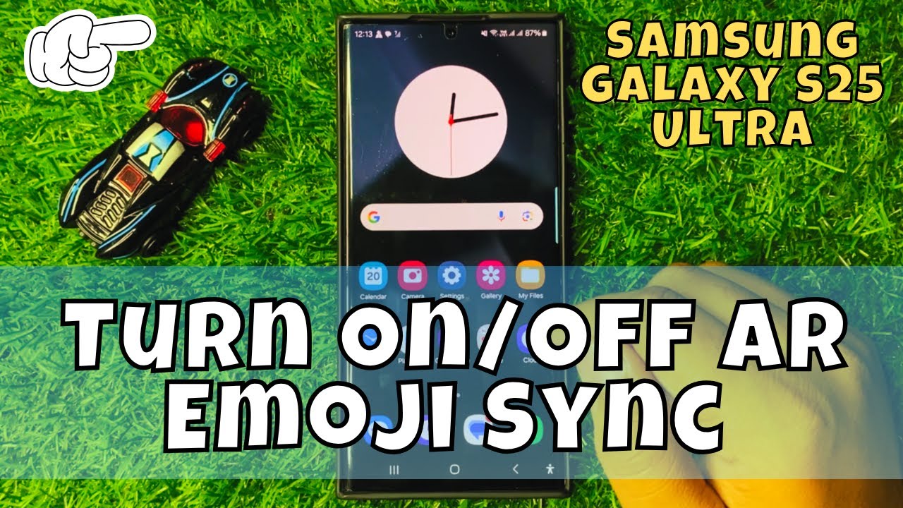 How to Turn On/Off AR Emoji Sync Samsung Galaxy S25 Ultra