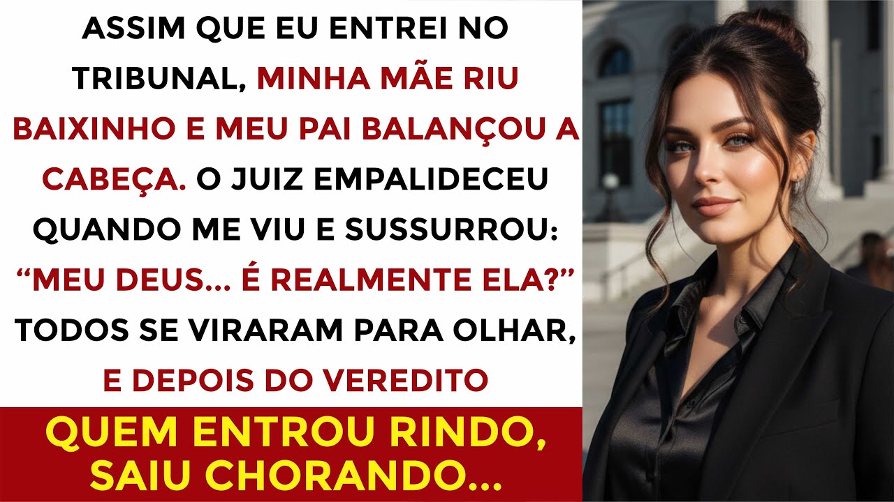 Quando eu entrei no tribunal, minha mãe riu baixinho - Mas o veredito a fez CHORAR