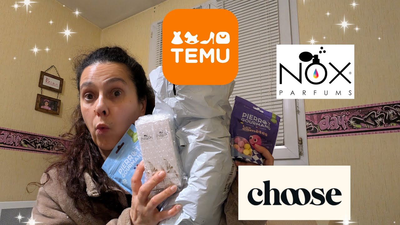 Nox, Choose et Temu / C'est parti, je vous montre tout ça ! 👍♥️😍