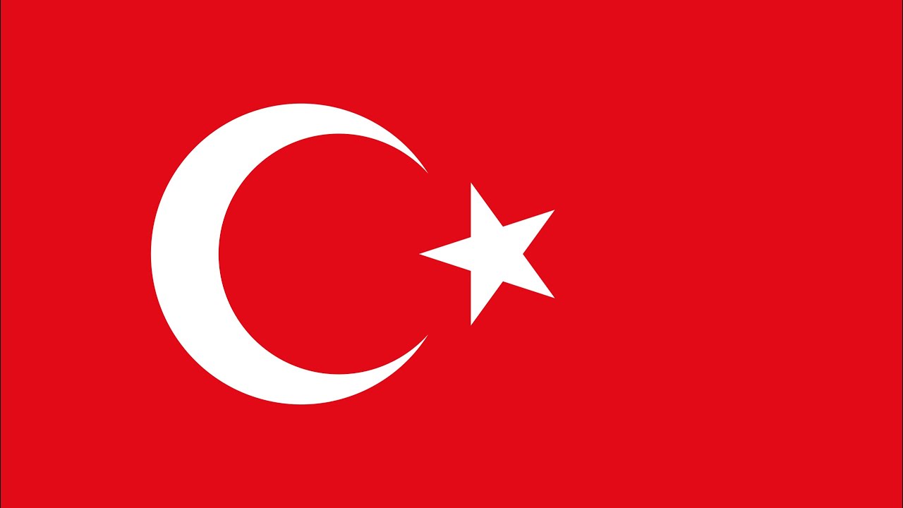 Turkey historical flags-flag animation