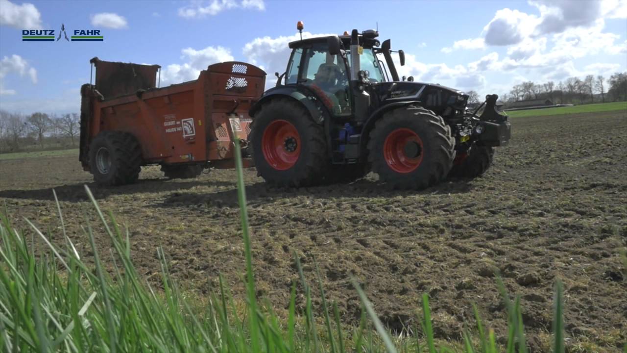 A special DEUTZ FAHR 6190 TTV WARRIOR at work