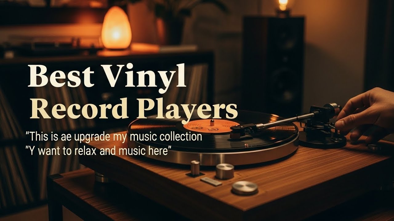 TOP 5 Best Vinyl Record Players 2026 || Get Perfect Sound in 10 Minutes ||