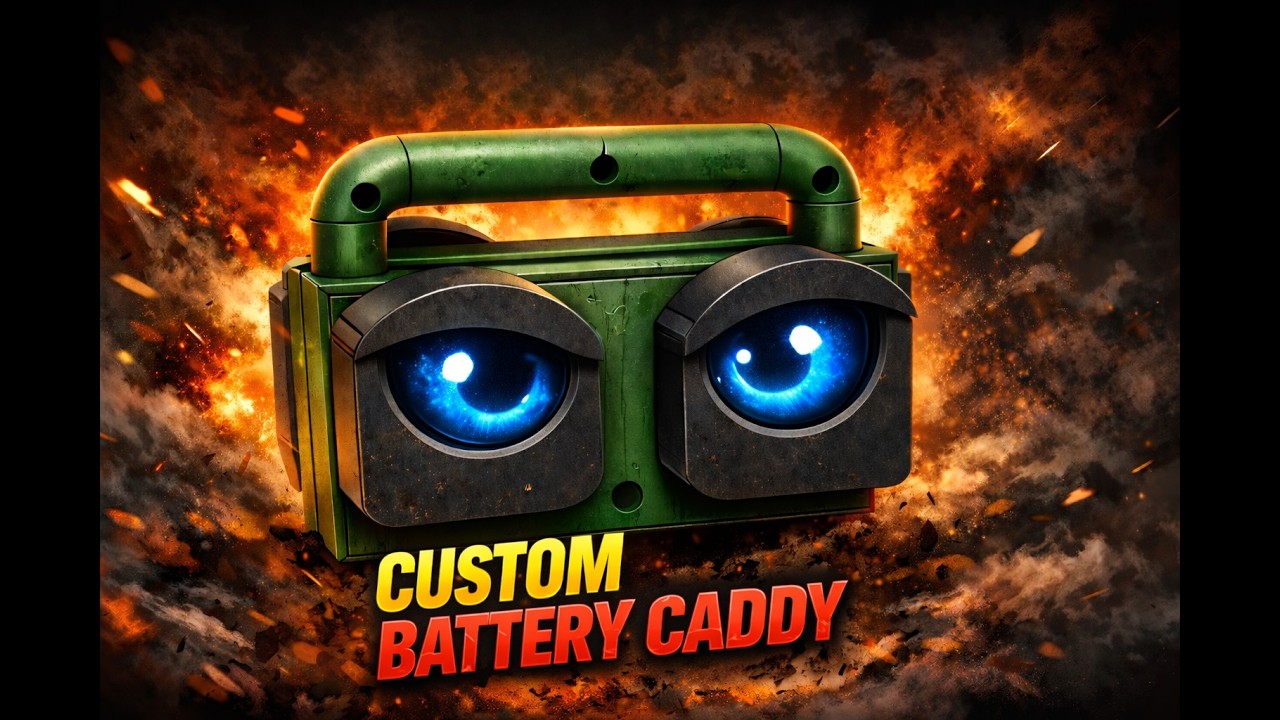 Custom Battery Caddy