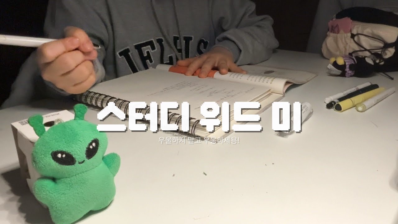 우울과 우웅은 한 끗 차이💕[스터디 위드 미]