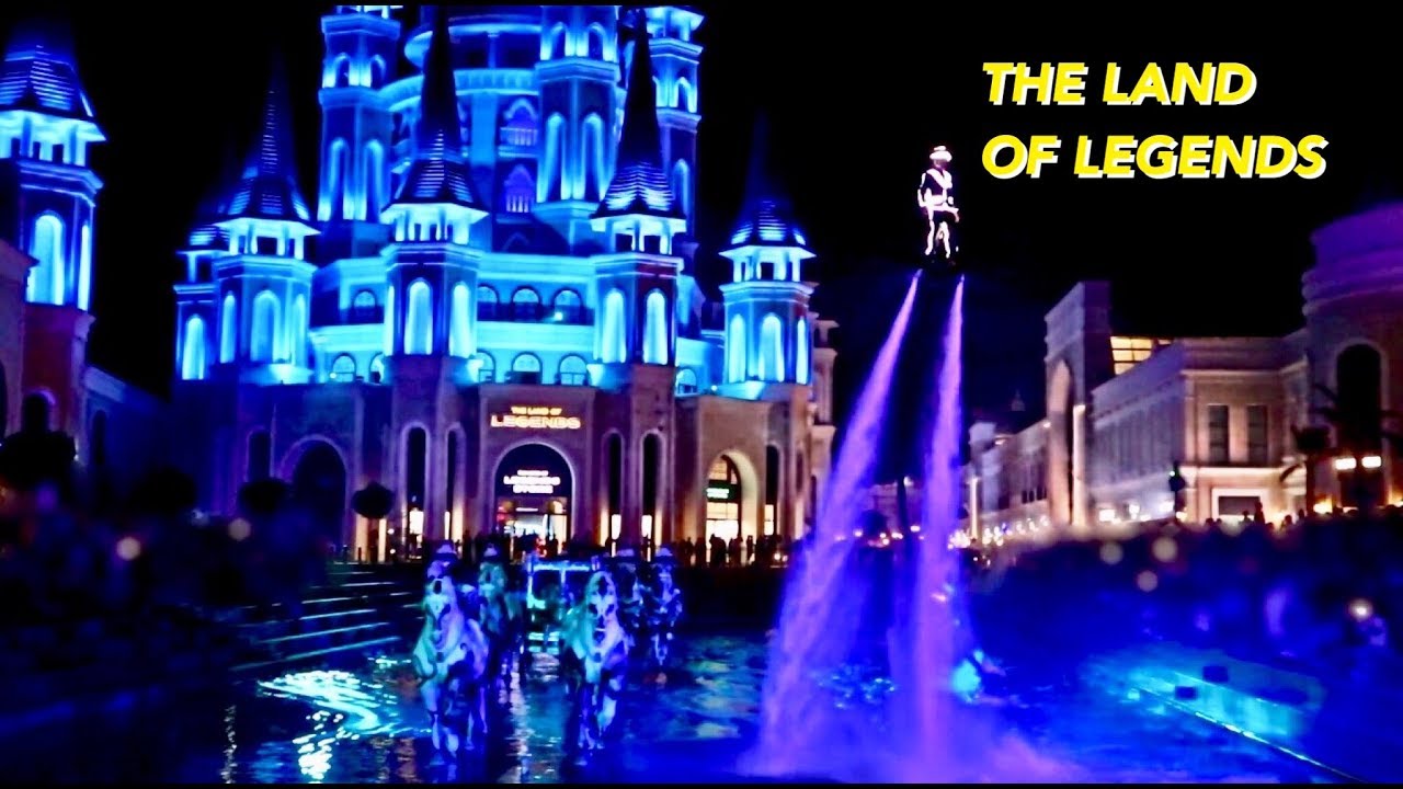 The Land of Legend show Анталия - Красивое шоу-сказка, стоит посетить!