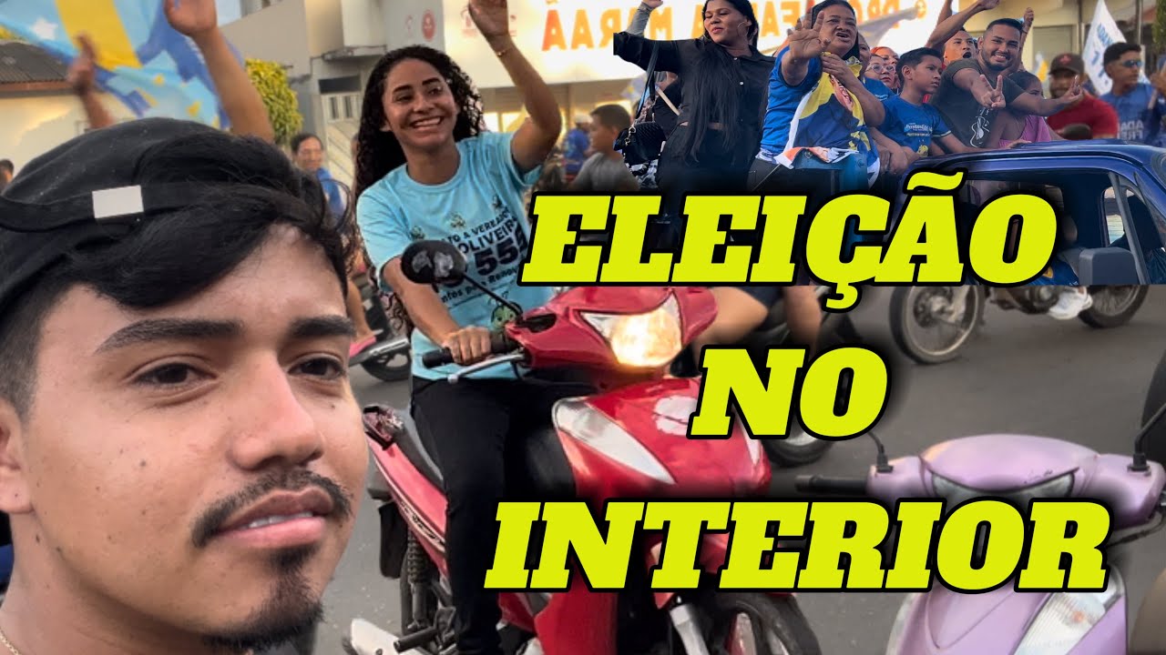 ELEIÇÃO NO INTERIOR - VLOG EM MARAÃ-AM.