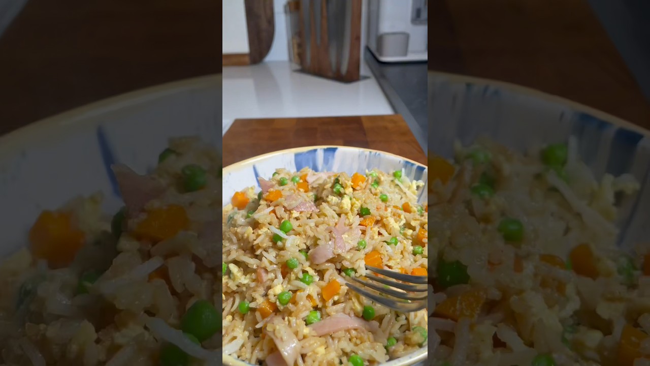 MON RIZ CANTONAIS 🍚 Part 2 #riz #rice #rizcantonais #recette #recipe #classique #classic #recipe