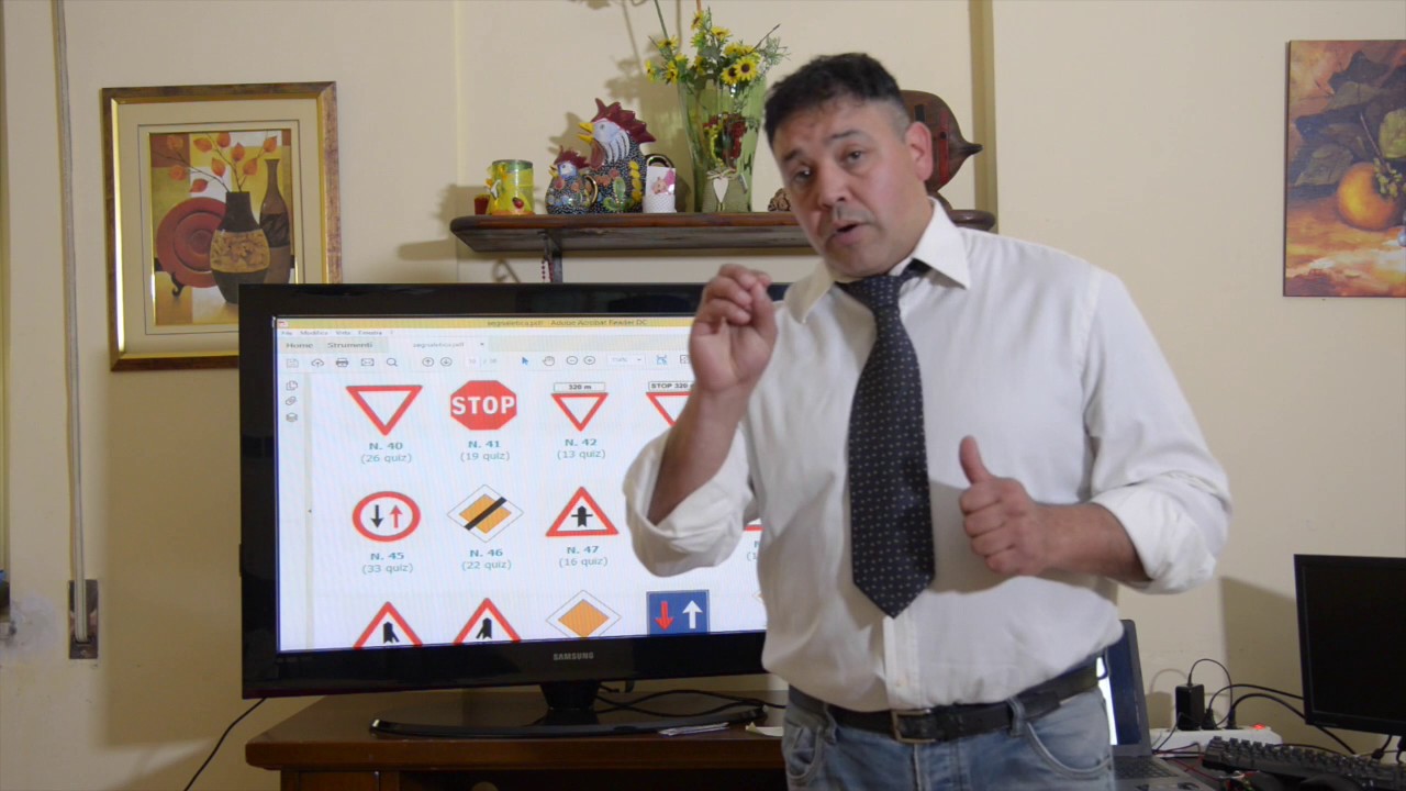 Segnali di precedenza - Scuolaguida Videolelzione  Esame patente B