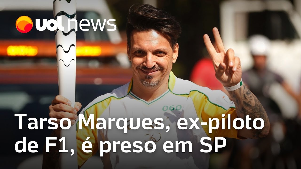 Tarso Marques, ex-piloto de F1, &eacute; preso em SP por recepta&ccedil;&atilde;o de carro de luxo