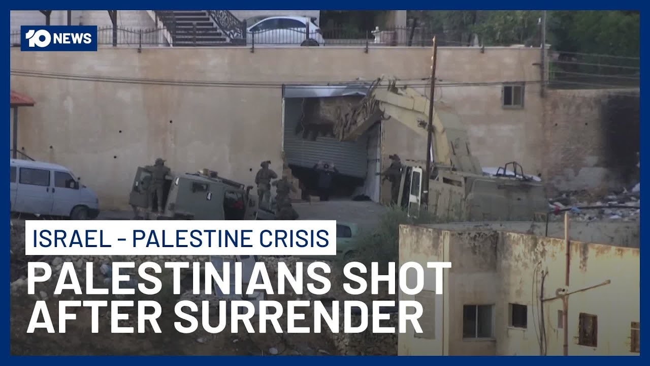 Two Palestinians Shot After Apparent Surrender In West Bank | 10 News