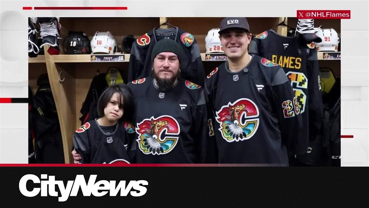 Calgary Flames reveal new Indigenous Celebration logo